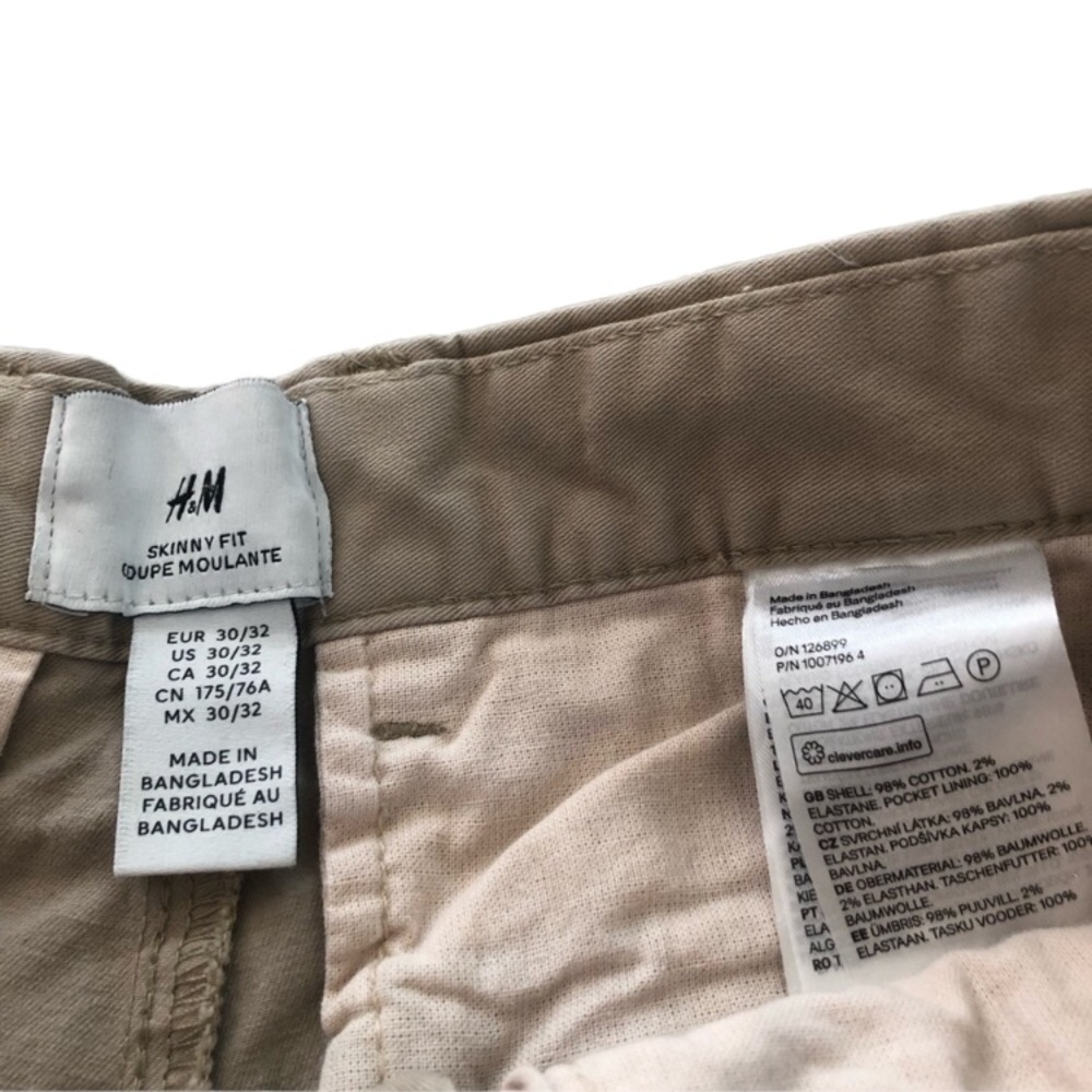 H&M Skinny Fit Chinos - Picture 2 of 3